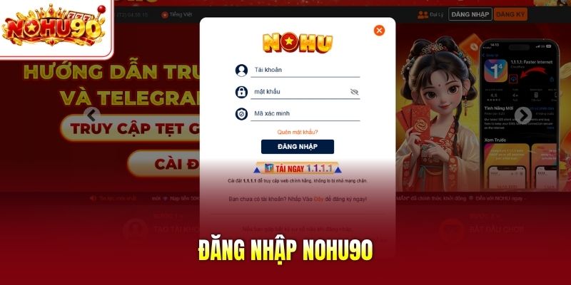 Đăng nhập nohu90