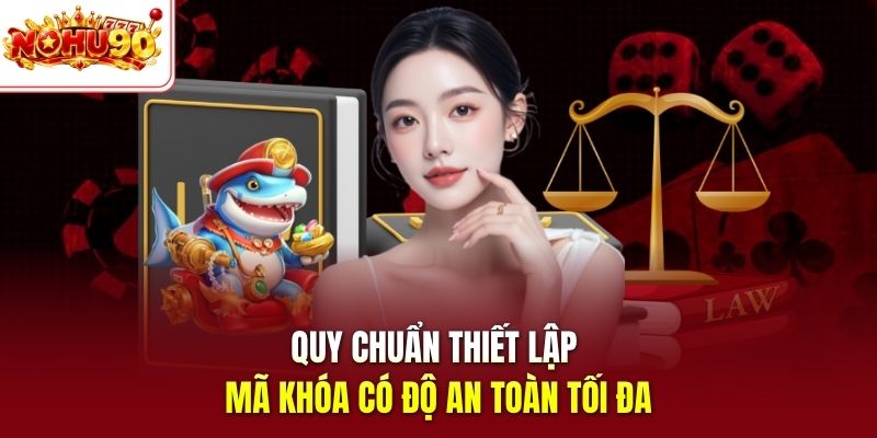 Quy chuẩn thiết lập mã khóa có độ an toàn tối đa