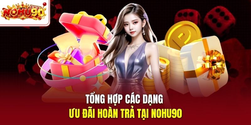 Tổng hợp các dạng ưu đãi hoàn trả tại Nohu90